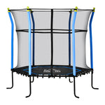 5.2ft Kids Trampoline With Enclosure Indoor Outdoor For 3-10 Years | Blue
