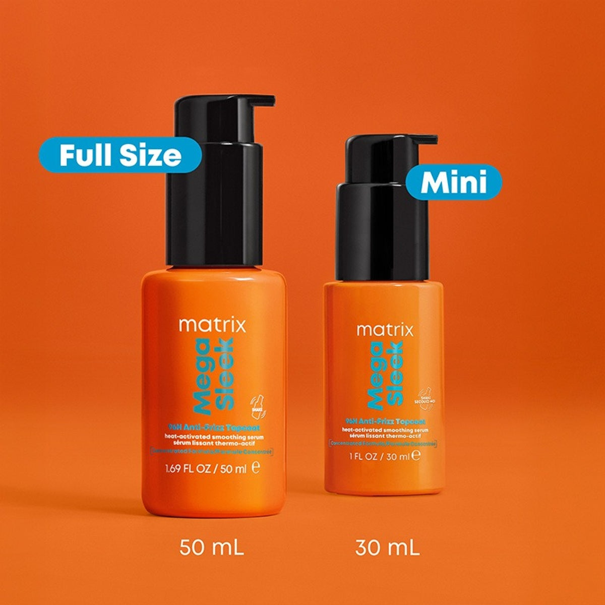 Mega Sleek Anti-frizz Topcoat 50ml