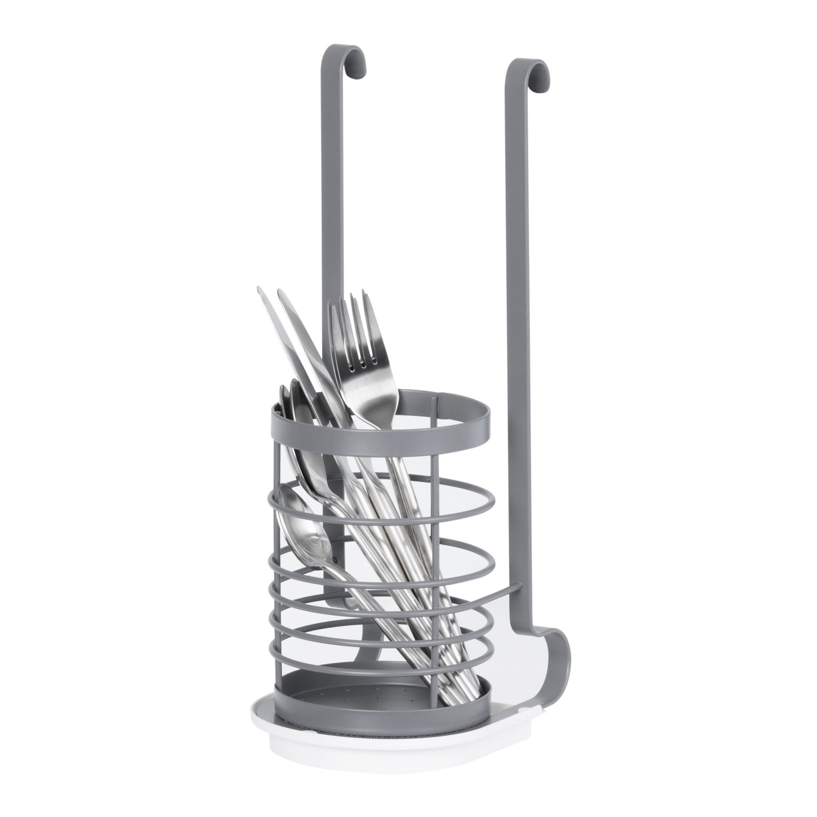 Hanging Utensil Holder - Grey
