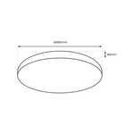 Allister 48cm Led Ceiling Light Full Remote Control Stylish Modern And Powerful At A Great Price