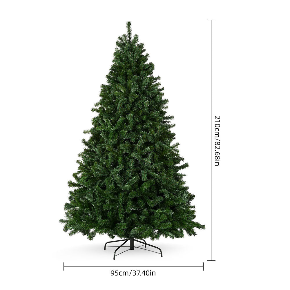 Green Artificial Christmas Tree With Metal Stand | 95cm | Green