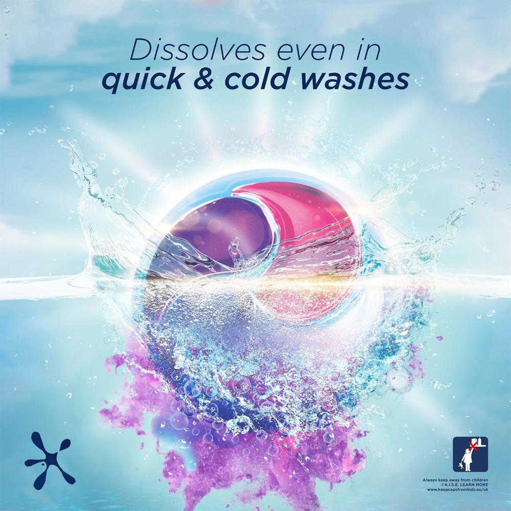 Colour Laundry Capsules 4 In 1fast-dissolving Washing Pods 34 Wash | Set-of-6