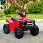 6 V Kids Ride On Cars Electric Atv For 18-36 Months Toddlers | Red