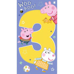 Age 3 Birthday Card Official Product
