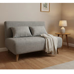 Joshua Duo Two Seat Sofa Bed | One Size | Grey