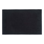 Imperial Plain Turkish Cotton Bath Mat | 50 x 80cm | Black