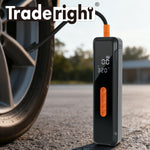 Car Tyre Inflator Portable Air Compressor Pump 150psi Rechargeable | Black