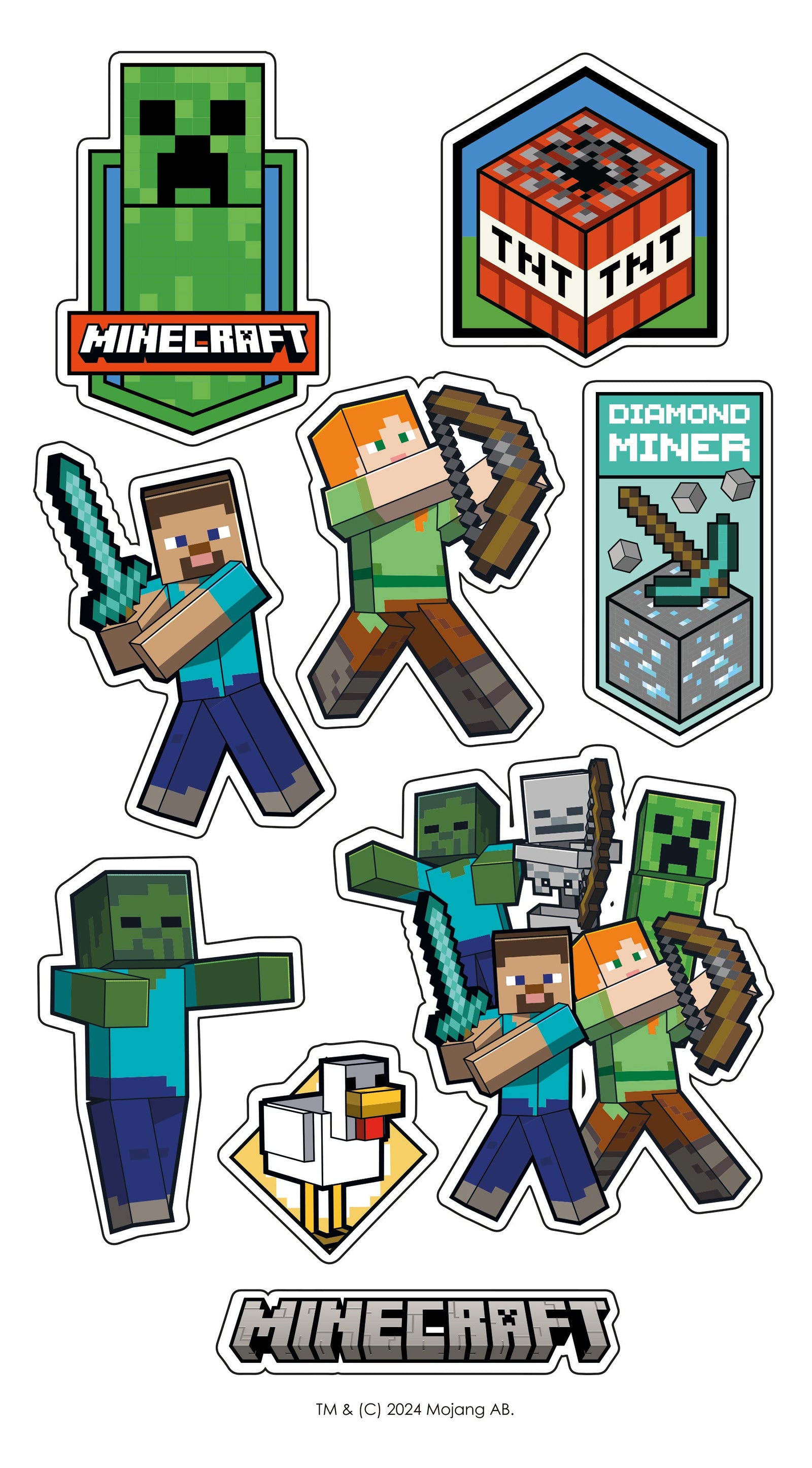 Sticker Birthday Card Official Product