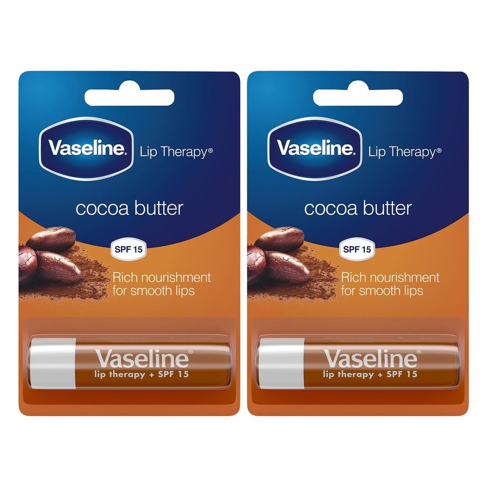 Lip Therapy Balm Sticks, Cocoa Butter 4gm Moisturizing Lip Care | Set-of-2
