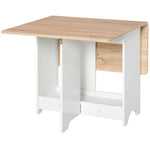 Drop Leaf Dining Table Folding Desk Foldable Bar Table