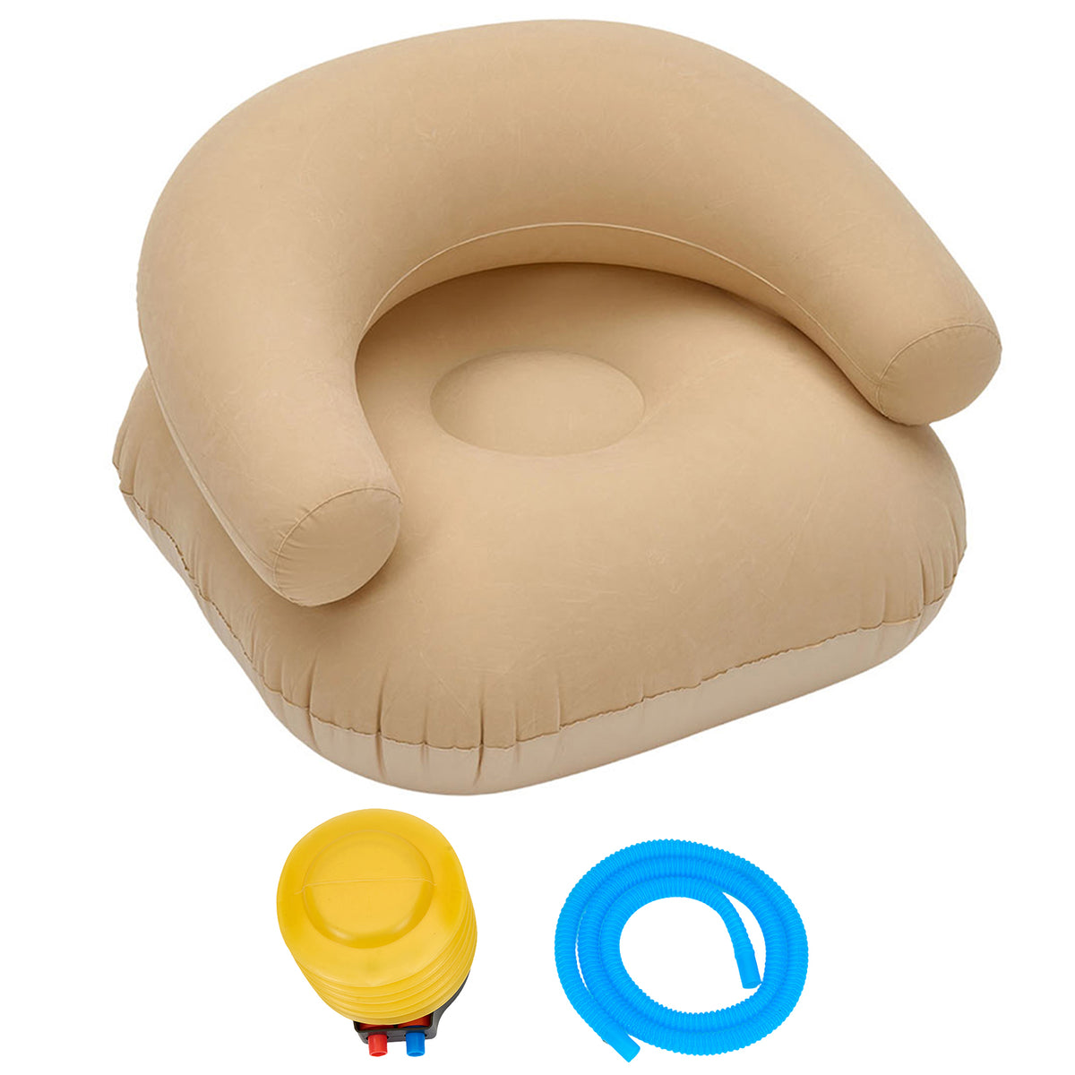 Portable Inflatable Sofa Lounge Chair | Khaki