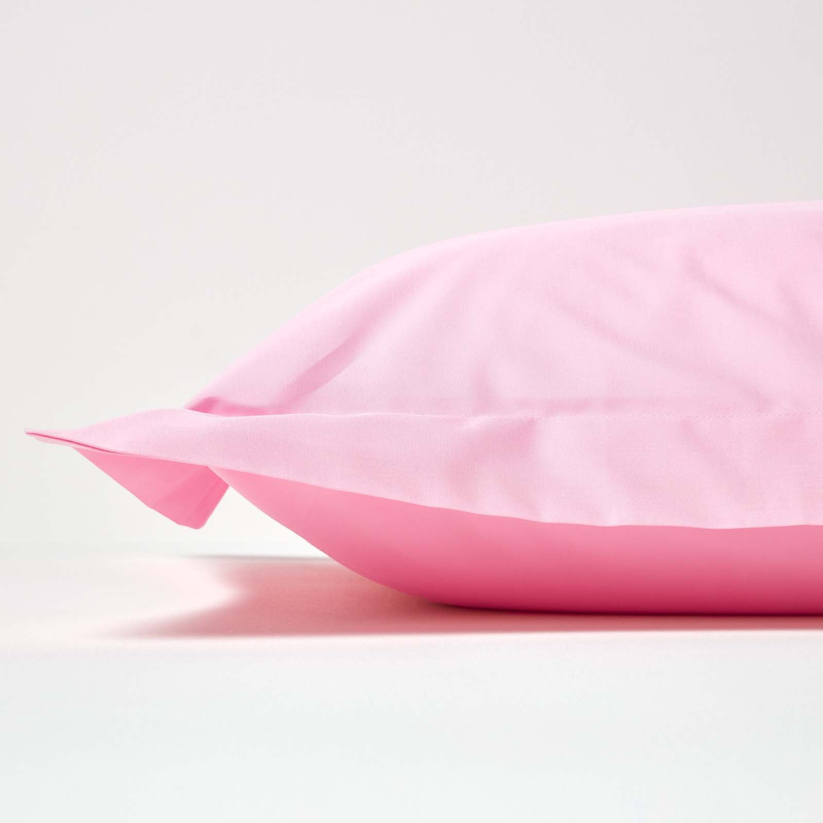 Egyptian Cotton Oxford Pillowcase 200 Tc | 48 x 74cm | Pink