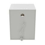 Set Of 2 Bedside Tables With Charging Station & Rgb Light Strip