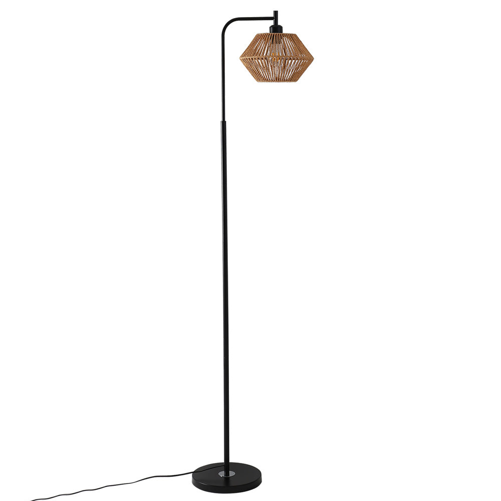 Breeins Modern Floor Lamp With Irregular Shade