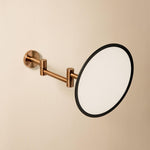 Wall Magnifying Mirror, Brushed Copper Pvd Architect Sp (x5)