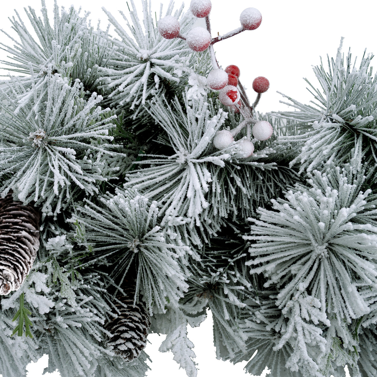 Indoor & Outdoor Living Aurora Winter Glow Christmas Garland