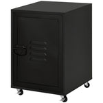Bedside Table Rolling End Side Table