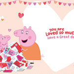 Peppa Pig Mummy' Valentine's Day Card Official Product