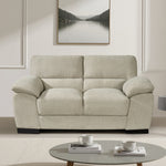 Roslyn Soft Fabric 2 Seat Sofa | Beige