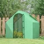 Walk-in Greenhouse Steel Frame Pe Cover