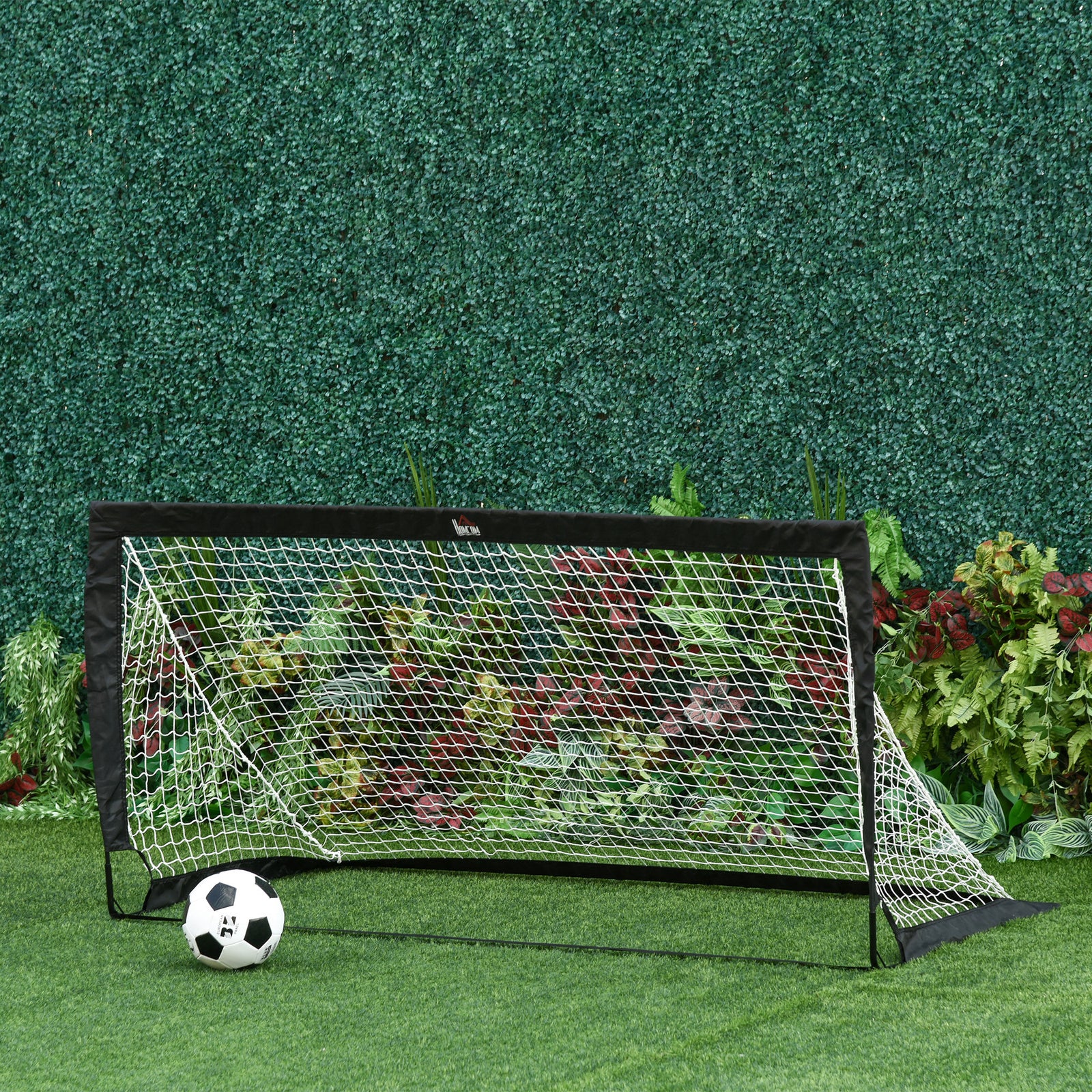 Football Goal Net Folding Outdoor With All Weather 6ft X 3ft | Black
