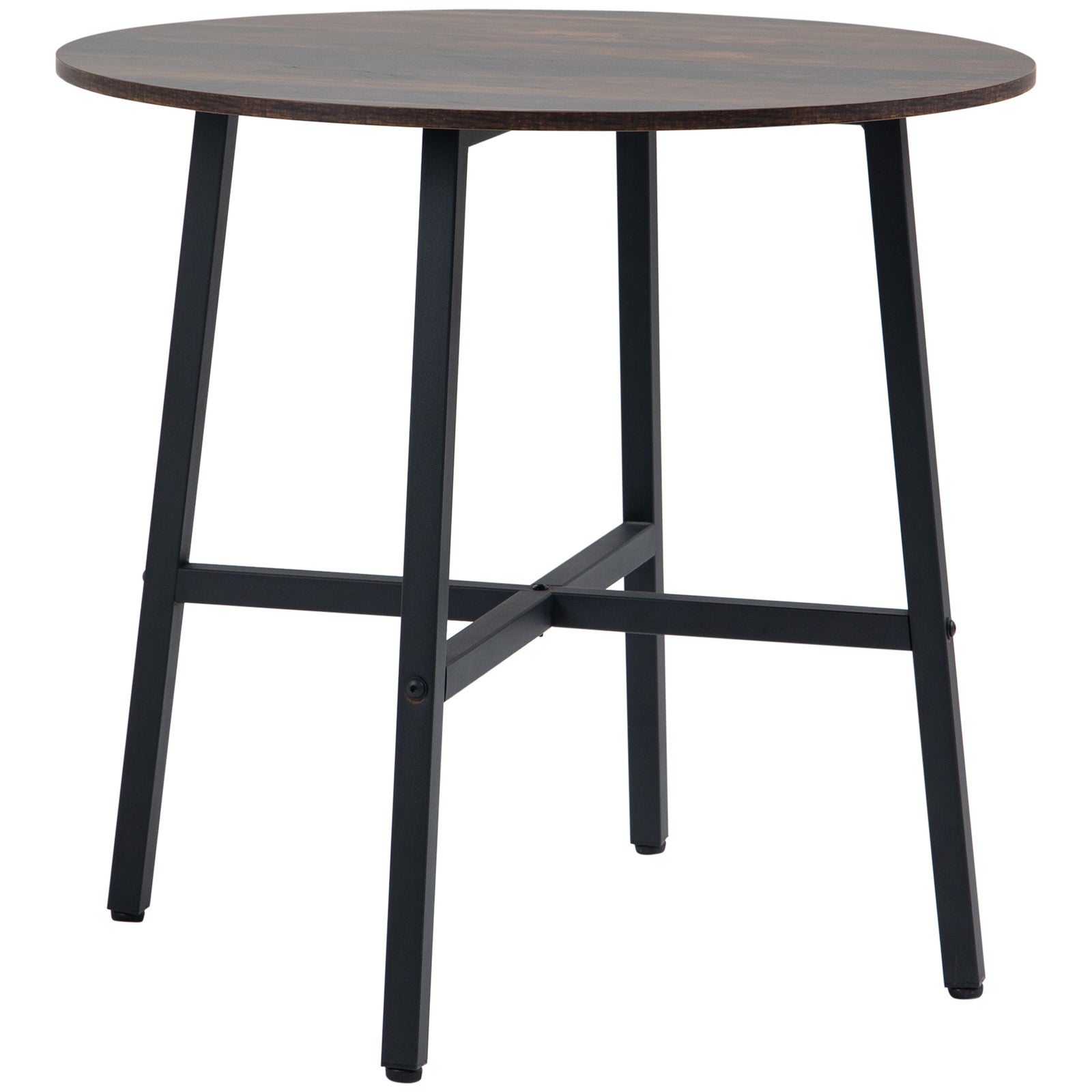 Dining Table For 4, Industrial, Steel Base