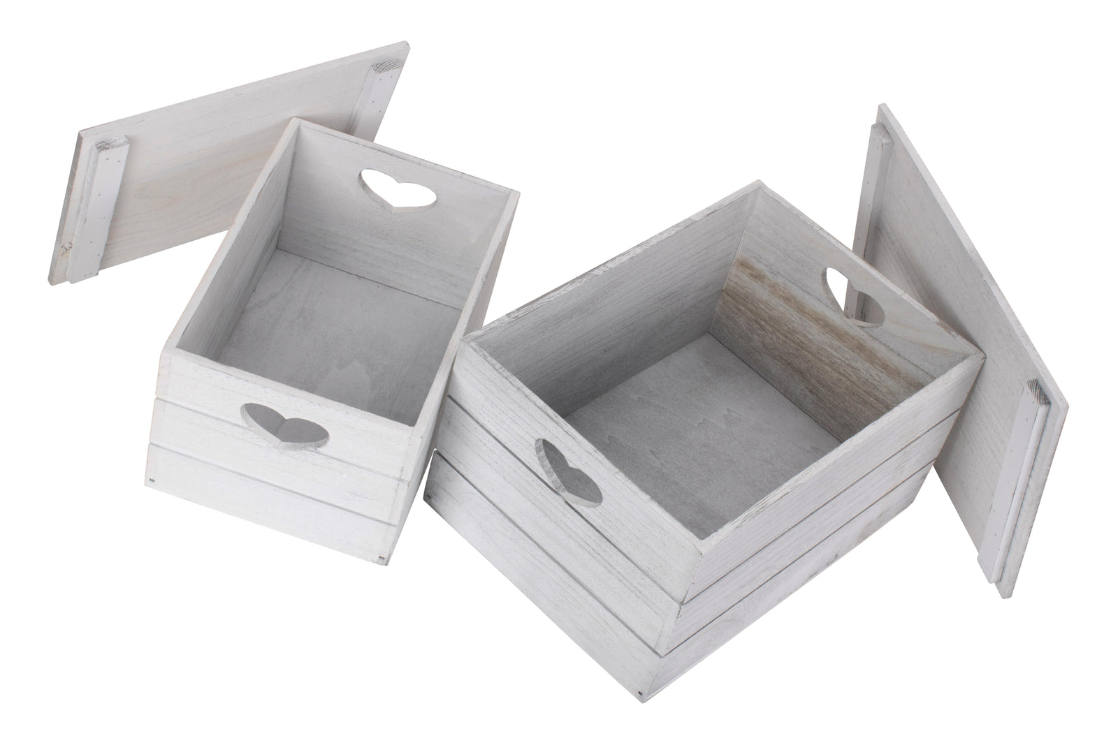 Oak Effect Wooden Box | Medium | Brown