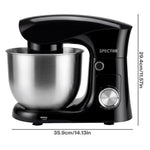 Spector Stand Mixer Electric 5l+4.5l Mixing Bowl 1500w 10 Speed Dough Hook Whisk