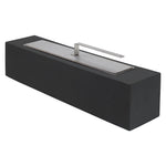 Concrete Rectangle Bio-ethanol Outdoor Tabletop Fireplace