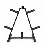 Centra Weight Plate Storage Rack Olympic Plate Holder Gym Weight Stand Tree