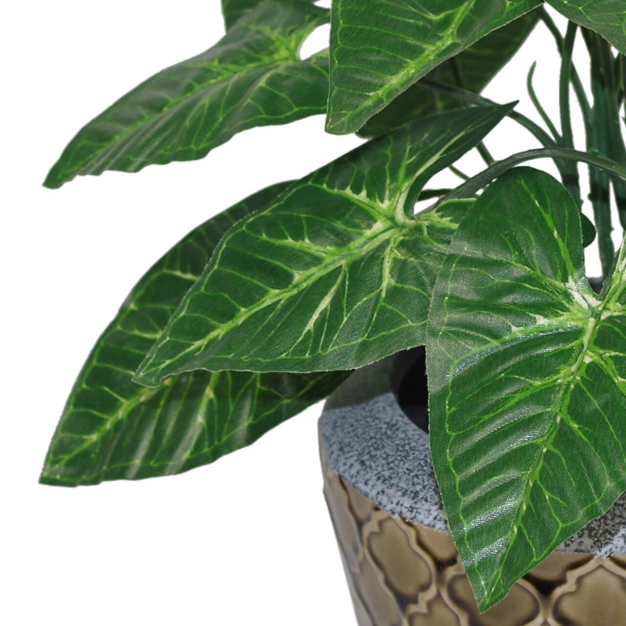 45cm Uk Realistic Large Artificial Foliage Plant With Pot