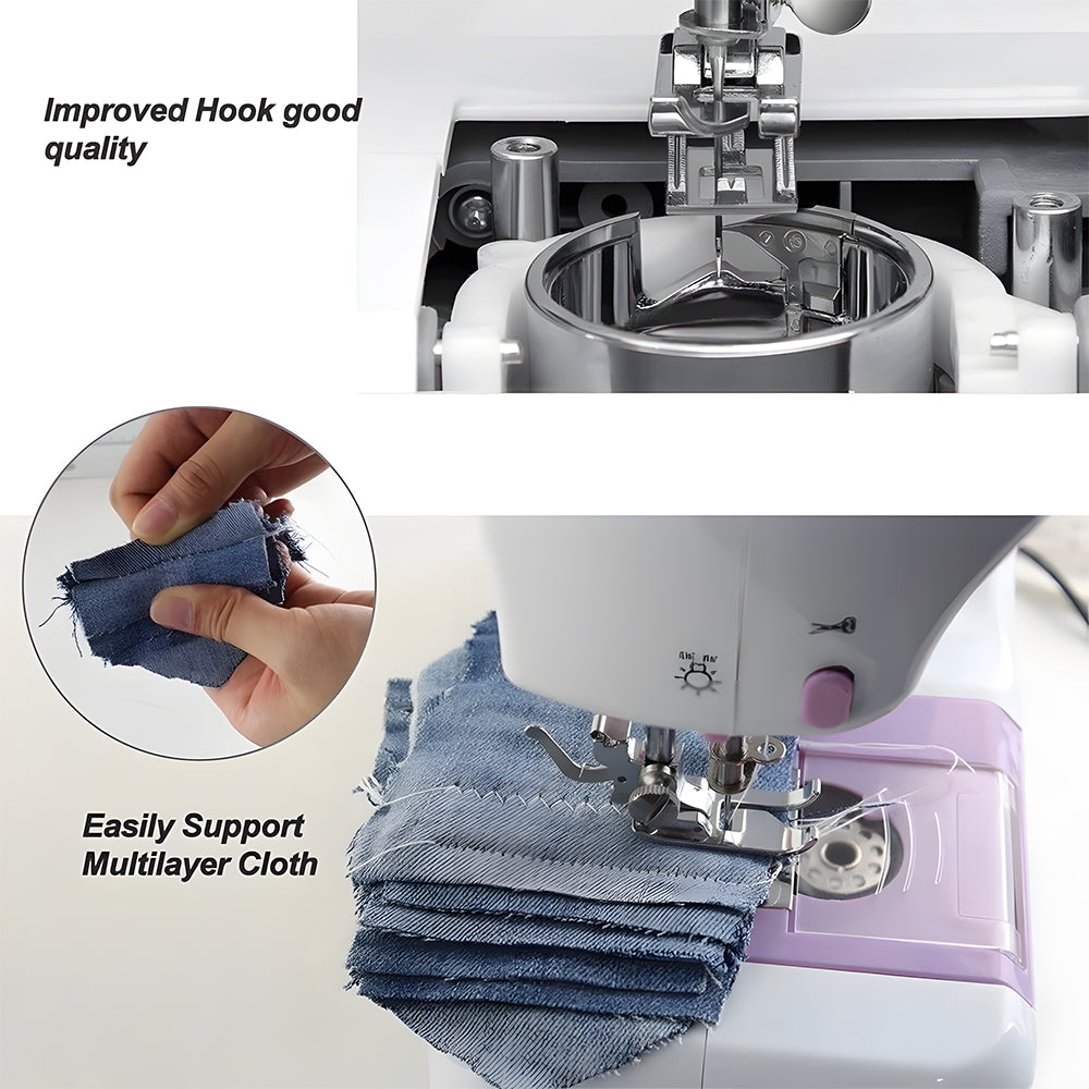 Portable Mini Sewing Machine With 12 Stitches