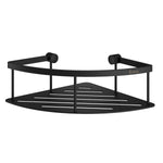 Corner Shower Basket Wall Mounted Soap Caddy Storage Shelf | Black