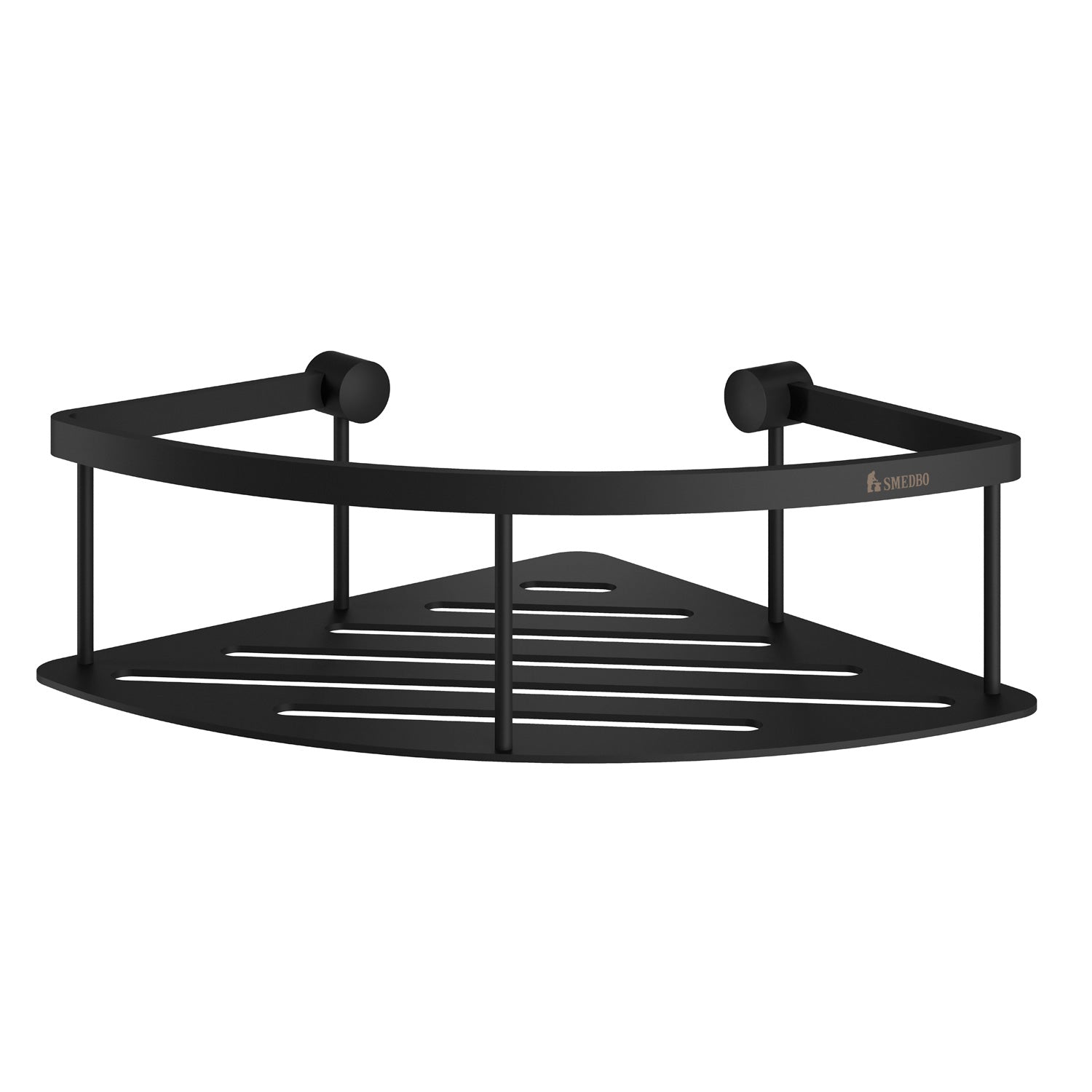 Corner Shower Basket Wall Mounted Soap Caddy Storage Shelf | Black