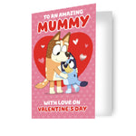 Bluey Mummy' Valentine's Day Card Official Product