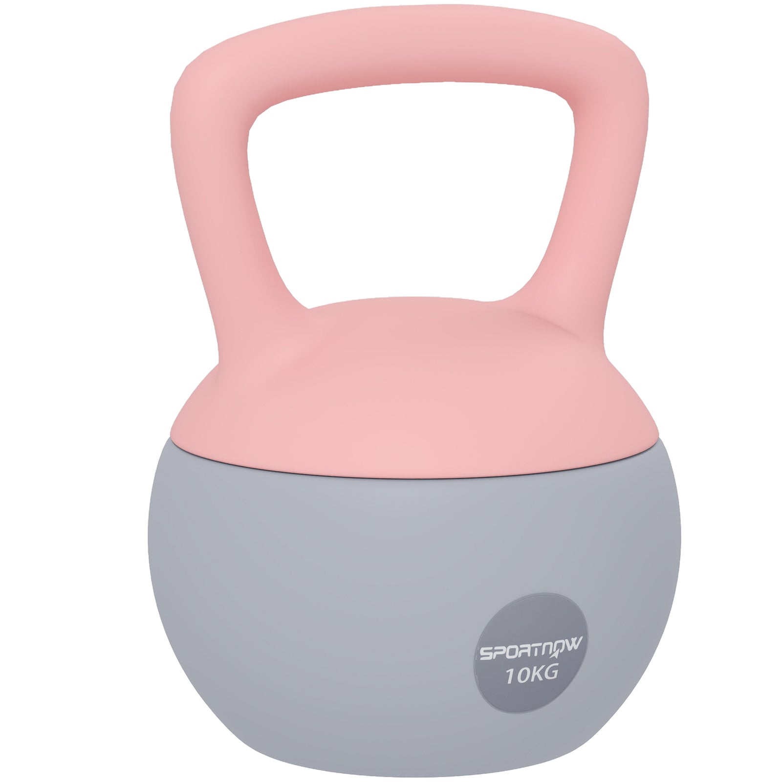 Kettlebell W/ Soft Body, Non-slip Handle | 10kg | Pink
