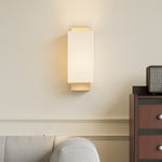 Vintage-inspired Wall Lamp With Natural Wood And Glass Shade – Elegant Lighting