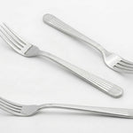 Cutlery Sets Stainless Steel 18/8 Fork 4pc Set Catering Papyrus