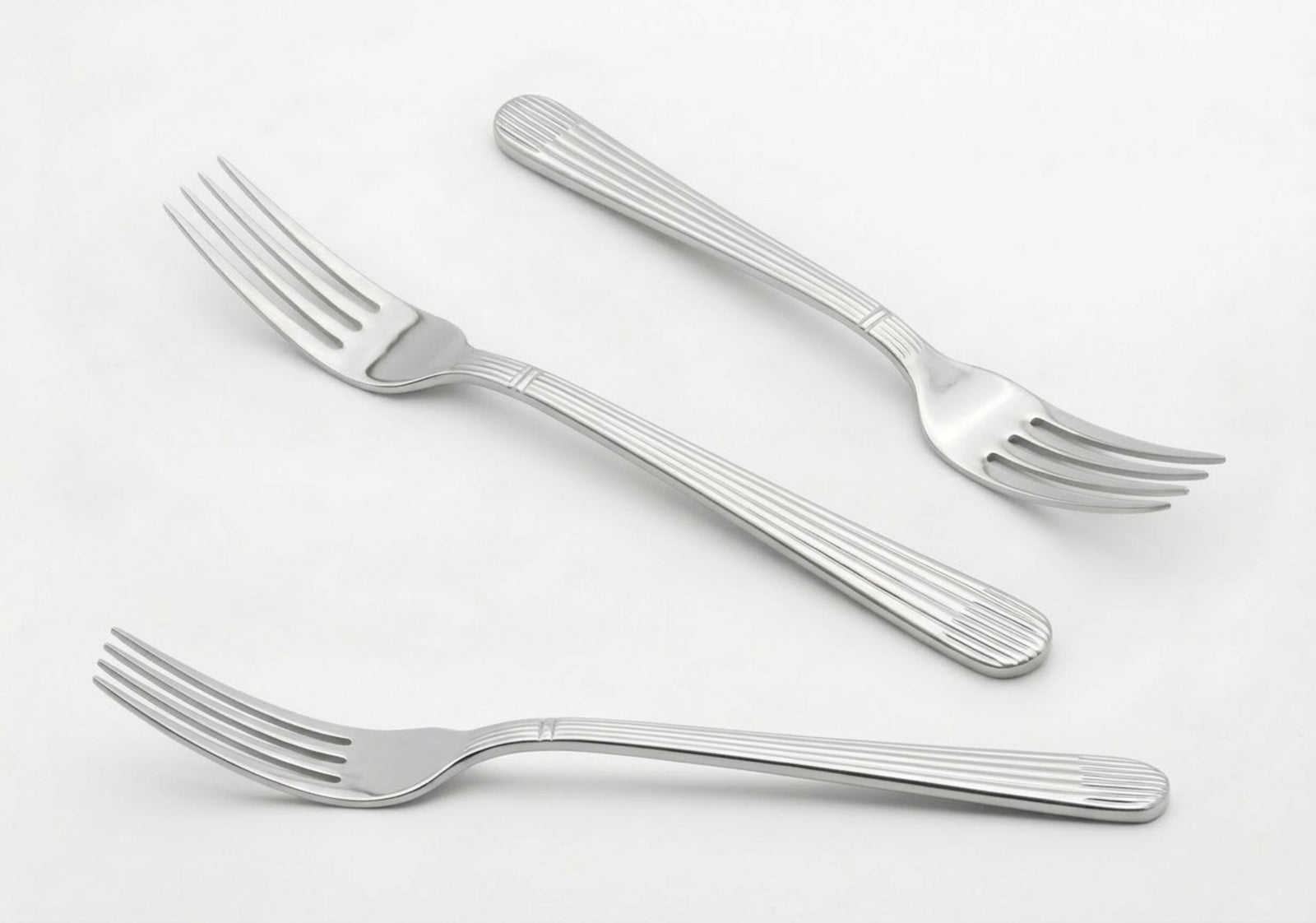 Cutlery Sets Stainless Steel 18/8 Fork 4pc Set Catering Papyrus