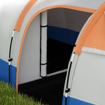 2-3 Man Camping Tunnel Tent With Bedroom And Living Room | Orange