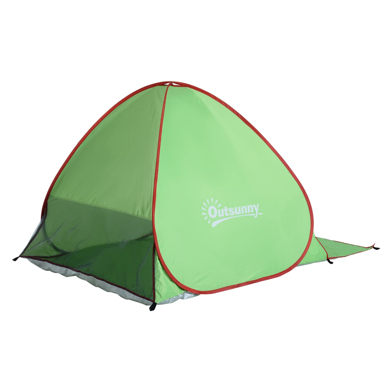 2-3 Person Pop Up Tent Camping Tent Sun Shade Shelter | Green