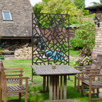 Metal Garden Partition Screen Outdoor Divider