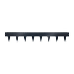 1m Heavy Duty Metal Garden Borders With Pega - Set Of 5 | Anthracite Grey