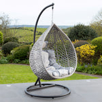 Oakley Swing Egg Pod Chair | One Size | Light Grey
