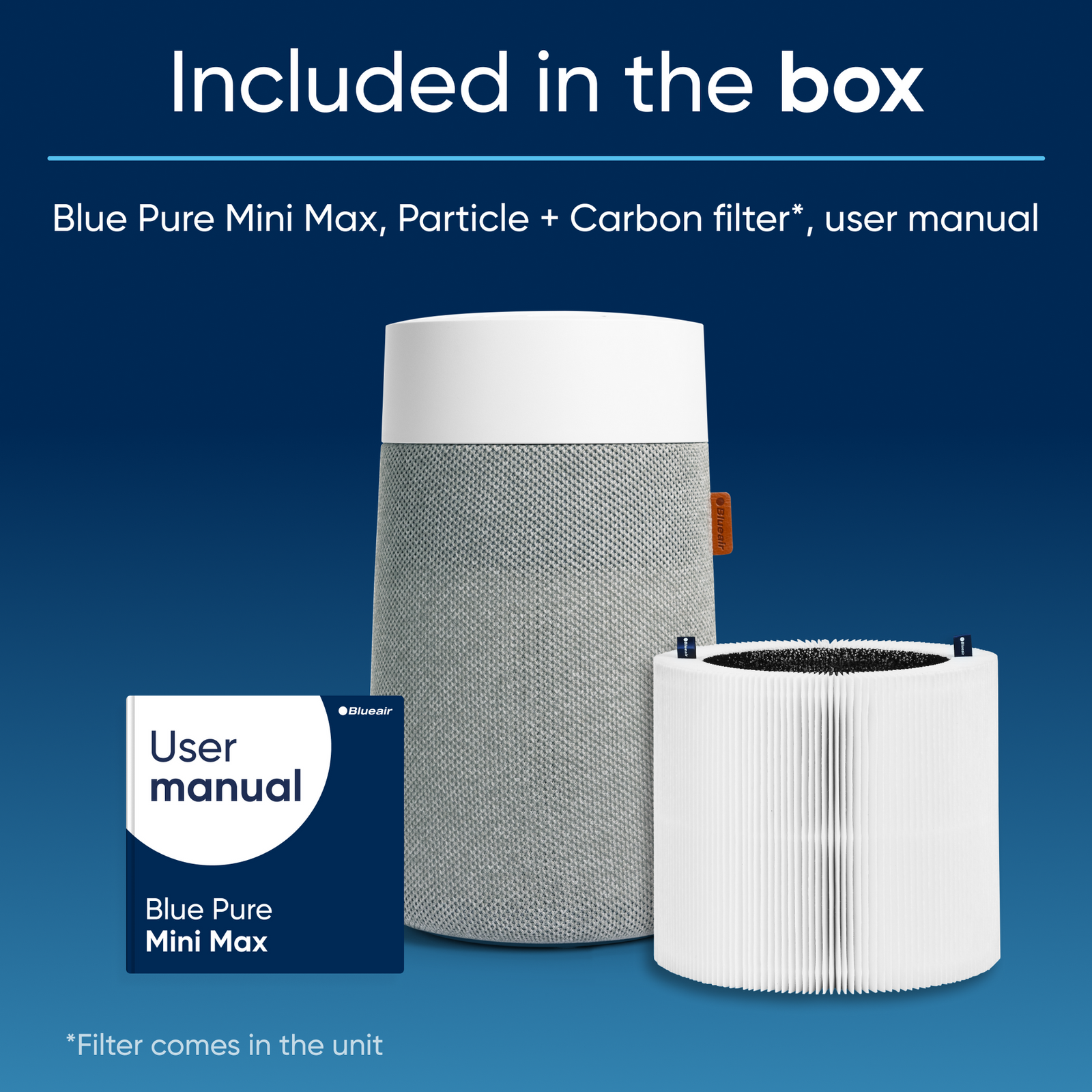 Mini Max Air Purifier - For Rooms Up To 20m2