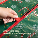 Festive Decoration Storage Bags With Zip Closure