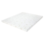 Lavio Mattress Topper Memory Foam Dual Layer Pressure Relief Washable