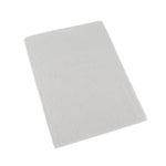 Brushed Cotton Cot Flat Sheet 100% Cotton, 100 X 150 Cm | Single | White