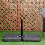 Set Of 4 Parasol Base Stand Weights For Cantilever Umbrella