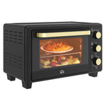 Mini Oven 16l Countertop Oven With Adjustable Temp Timer | One Size | Black